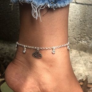 Lotus Flower Anklet 🌸